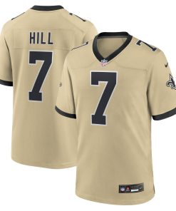 Taysom Hill New Orleans Saints Nike Gameday Golds Alternate Game Player Jersey – Gold