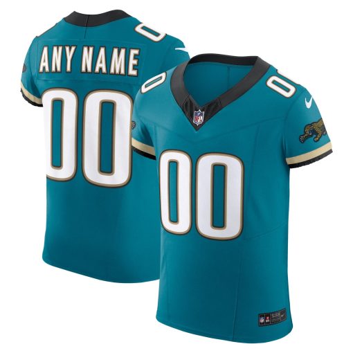 Jacksonville Jaguars Nike Alternate Vapor F.U.S.E. Elite Custom Jersey –  Teal