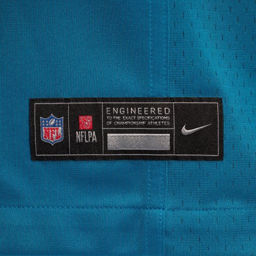 Jacksonville Jaguars Nike Custom Team Game Jersey – Teal - Image 6