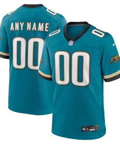 Jacksonville Jaguars Nike Prowler Throwback Custom Game Jersey – Teal