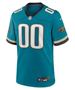 Alternative view of Jacksonville Jaguars Nike Prowler Throwback Custom Game Jersey – Teal
