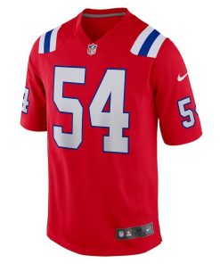 Alternative view of Tedy Bruschi New England Patriots Nike Retired Player Alternate Game Jersey – Red