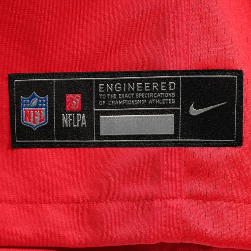 Tedy Bruschi New England Patriots Nike Retired Player Alternate Game Jersey – Red - Image 6