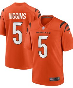 Tee Higgins Cincinnati Bengals Nike Alternate Game Player Jersey – Orange