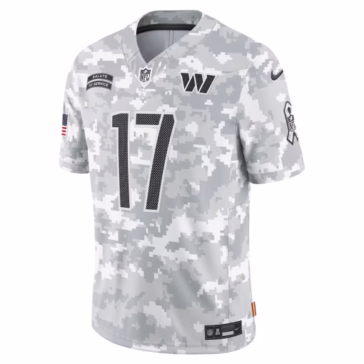 Terry McLaurin Washington Commanders Nike 2024 Salute to Service Limited Jersey – Arctic Camo - Image 3
