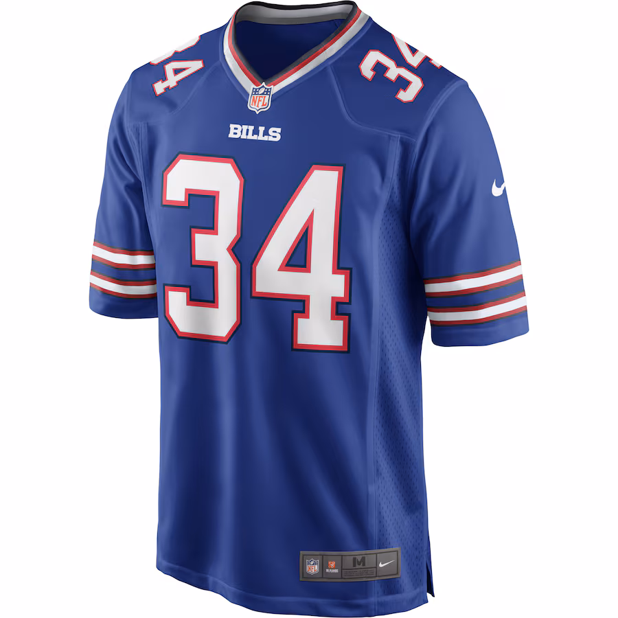 Thurman Thomas Buffalo Bills Nike Game Retired Player Jersey – Royal - Image 2