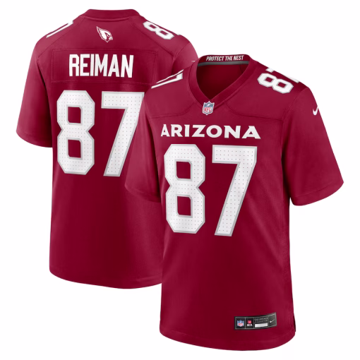 Tip Reiman Arizona Cardinals Nike Team Game Jersey – Cardinal