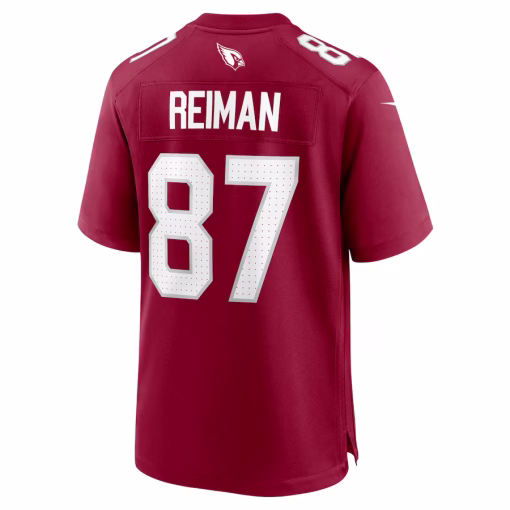 Tip Reiman Arizona Cardinals Nike Team Game Jersey – Cardinal - Image 3
