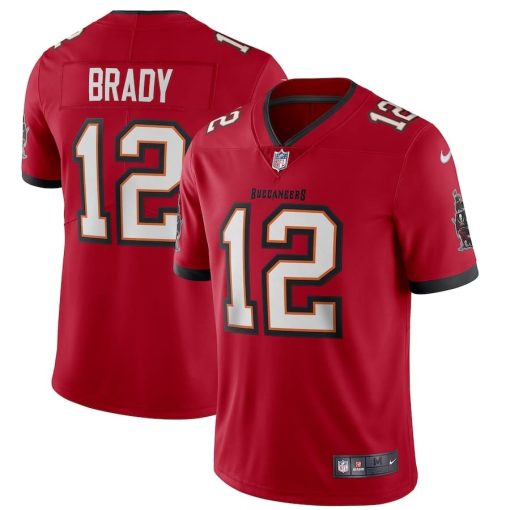 Tom Brady Tampa Bay Buccaneers Nike Vapor Limited Jersey – Red