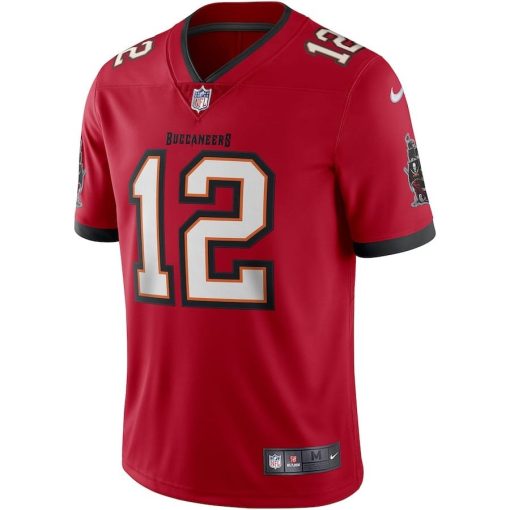 Tom Brady Tampa Bay Buccaneers Nike Vapor Limited Jersey – Red - Image 2