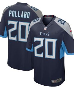Tony Pollard Tennessee Titans Nike Game Player Jersey – Navy