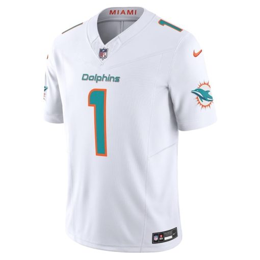 Tua Tagovailoa Miami Dolphins Nike Vapor F.U.S.E. Limited Jersey – White - Image 2