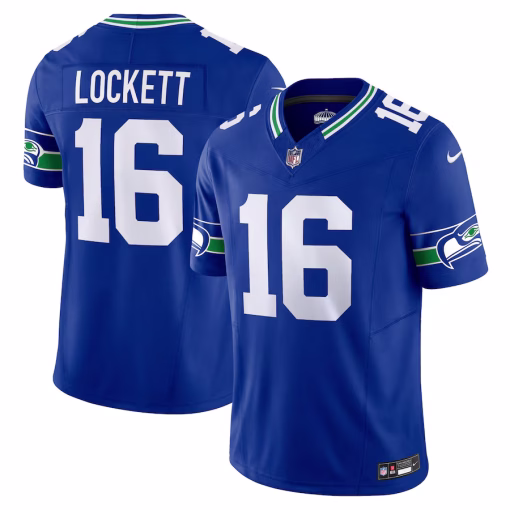 Tyler Lockett Seattle Seahawks Nike Vapor F.U.S.E. Limited Jersey – Royal