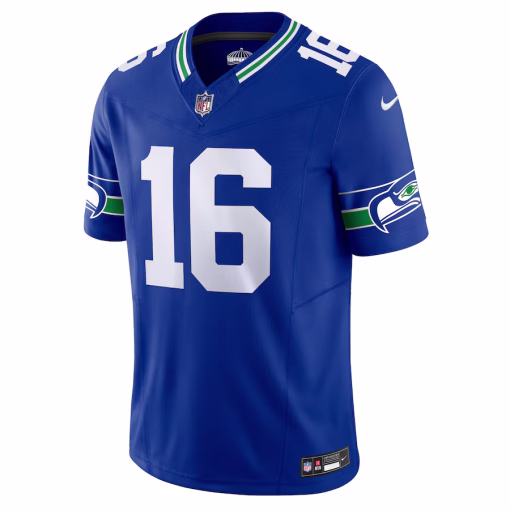 Tyler Lockett Seattle Seahawks Nike Vapor F.U.S.E. Limited Jersey – Royal - Image 2