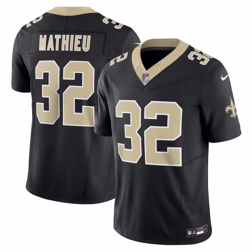 Tyrann Mathieu New Orleans Saints Nike Vapor F.U.S.E. Limited Jersey – Black