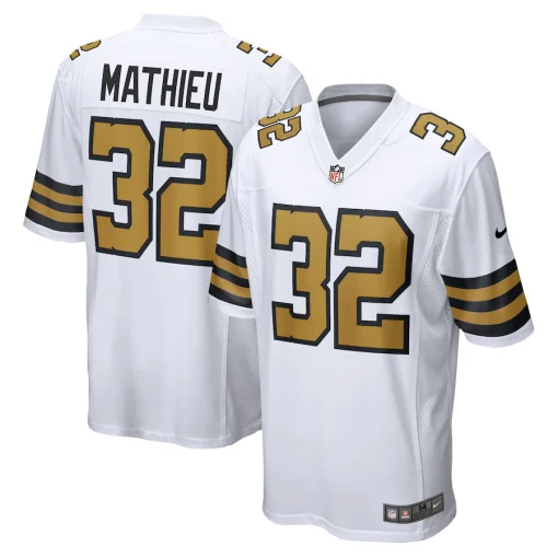 Tyrann Mathieu New Orleans Saints Nike Player Game Jersey – White