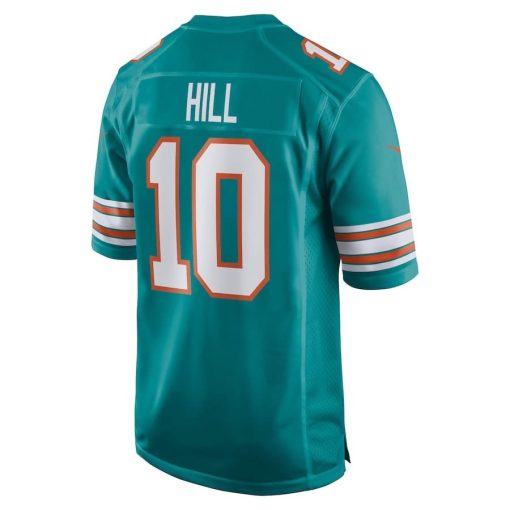 Tyreek Hill Miami Dolphins Nike Alternate Game Jersey – Aqua - Image 3