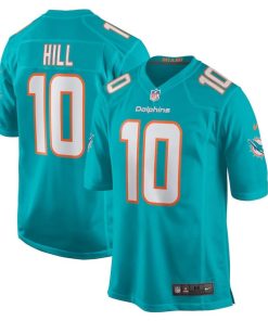 Tyreek Hill Miami Dolphins Nike Game Jersey – Aqua