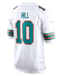 Alternative view of Tyreek Hill Miami Dolphins Nike Alternate Game Jersey – White