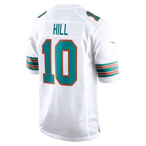 Tyreek Hill Miami Dolphins Nike Alternate Game Jersey – White - Image 2