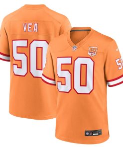 Vita Vea  Tampa Bay Buccaneers Nike 50th Season Game Jersey – Creamsicle