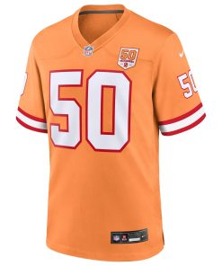 Alternative view of Vita Vea  Tampa Bay Buccaneers Nike 50th Season Game Jersey – Creamsicle