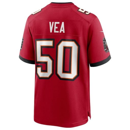 Vita Vea Tampa Bay Buccaneers Nike Game Jersey – Red - Image 3