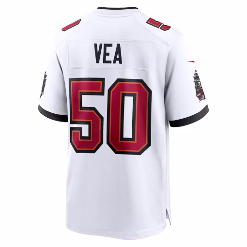 Vita Vea Tampa Bay Buccaneers Nike White Game Jersey – White - Image 2