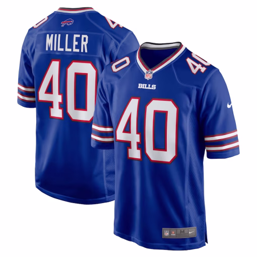 Von Miller Buffalo Bills Nike Game Jersey – Royal