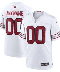 Arizona Cardinals Nike Custom Game Jersey – White