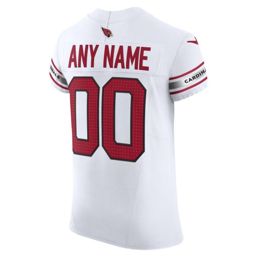 Arizona Cardinals Nike  Vapor F.U.S.E. Elite Custom Jersey – White - Image 3