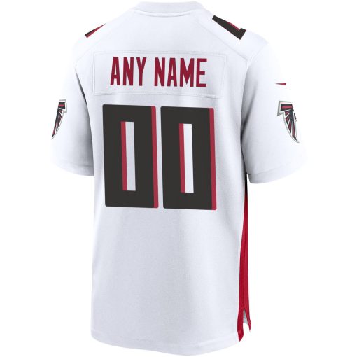 Atlanta Falcons Nike Custom Game Jersey – White - Image 3