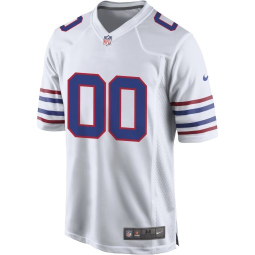 Buffalo Bills Nike Alternate Custom Game Jersey – White - Image 2
