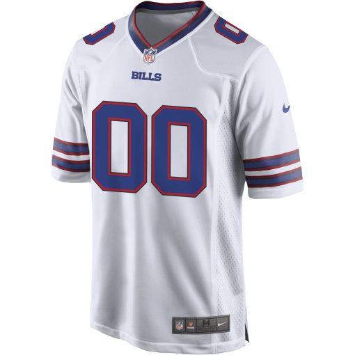 Buffalo Bills Nike Custom Game Jersey – White - Image 2