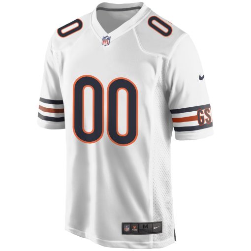 Chicago Bears Nike Custom Game Jersey – White - Image 2