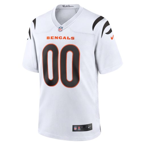 Cincinnati Bengals Nike Game Custom Jersey – White - Image 2