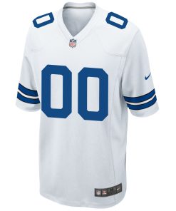 Alternative view of Dallas Cowboys Nike Custom Game Jersey – White