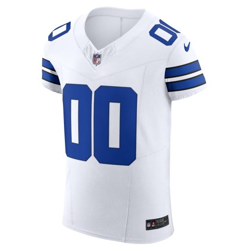 Dallas Cowboys Nike Vapor F.U.S.E. Elite Custom Jersey – White - Image 2