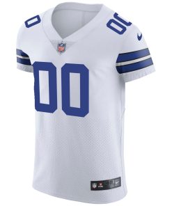Alternative view of Dallas Cowboys Nike Vapor Untouchable Custom Elite Jersey – White