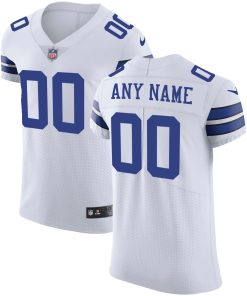 Dallas Cowboys Nike Vapor Untouchable Custom Elite Jersey – White