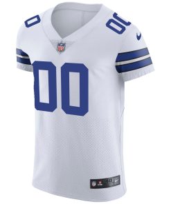 Alternative view of Dallas Cowboys Nike Vapor Untouchable Custom Elite Jersey – White