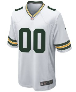 Alternative view of Green Bay Packers Nike Custom Game Jersey – White