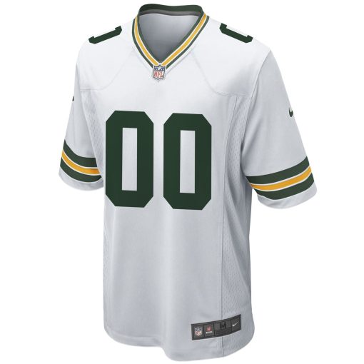 Green Bay Packers Nike Custom Game Jersey – White - Image 2