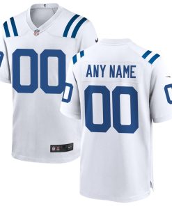 Indianapolis Colts Nike Custom Game Jersey – White