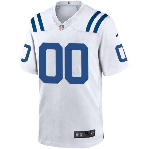 Indianapolis Colts Nike Custom Game Jersey – White - Image 2