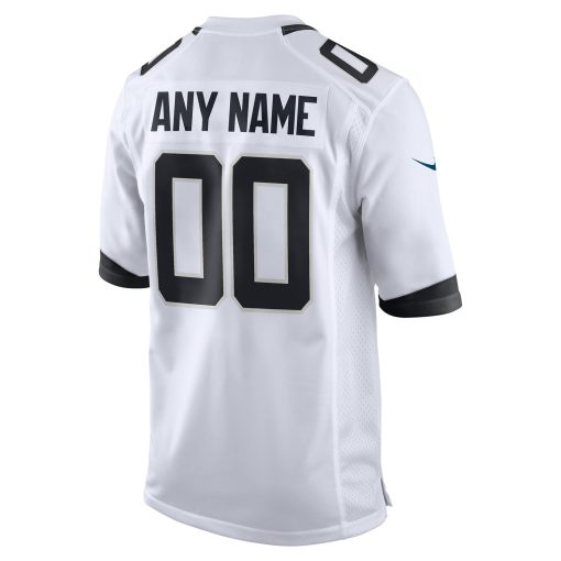 Jacksonville Jaguars Nike Custom Game Jersey – White - Image 3