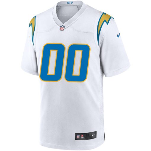 Los Angeles Chargers Nike Custom Game Jersey – White - Image 2