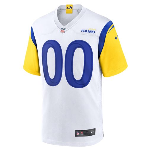Los Angeles Rams Nike Alternate Custom Jersey – White - Image 2