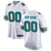 Miami Dolphins Nike Alternate Custom Game Jersey – White