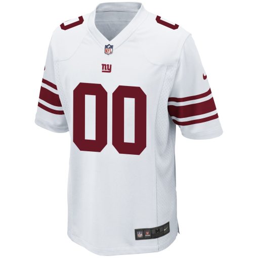 New York Giants Nike Custom Game Jersey – White - Image 2